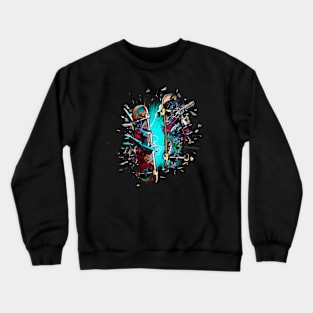 skateboard destroyed Crewneck Sweatshirt